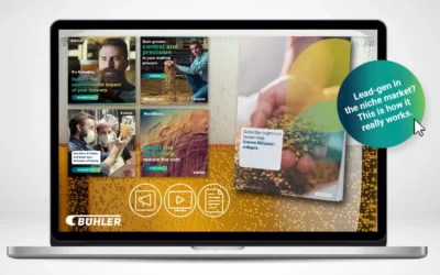 Data drives success: How Bühler generates leads in a niche B2B market