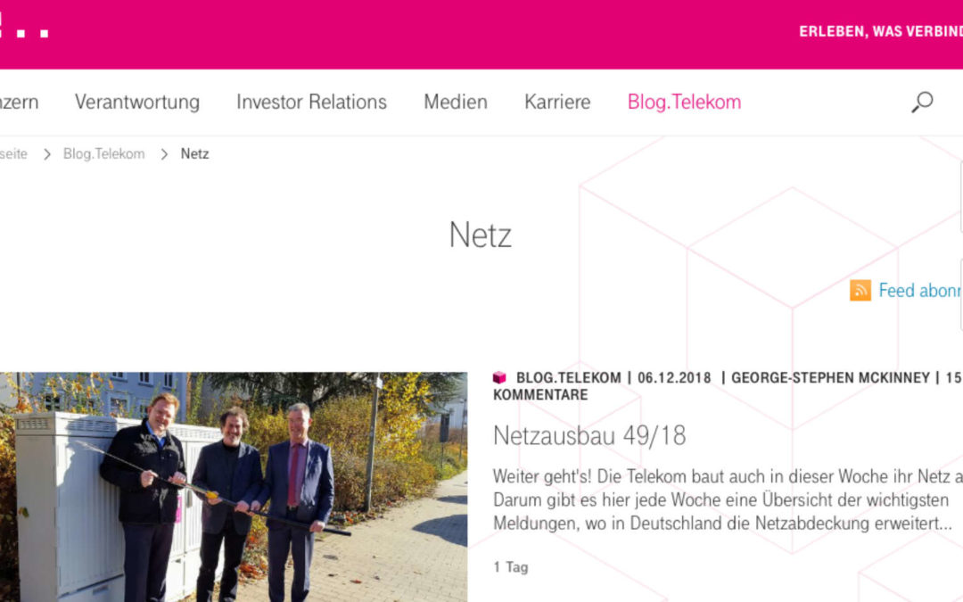 Telekom Netzblog