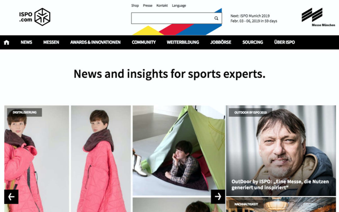 The Digitale implements first content marketing project for ISPO on Thunder