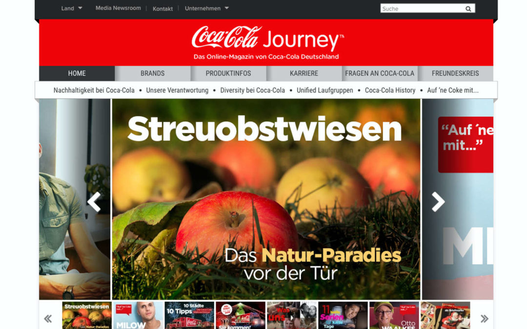 Coca-Cola: From advertising giant to content producer